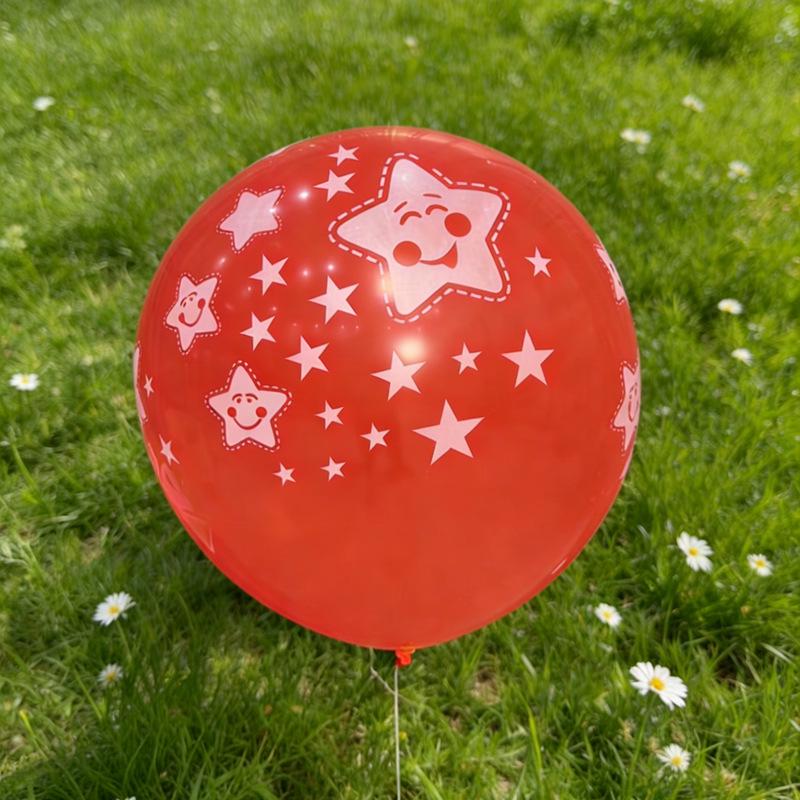 36-Inch Thick Balloon Toy with Designs for Kids - Perfect for Outdoor and Kindergarten Decorations