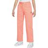 Jordan Solid Logo Micro Label Casual Straight Leg Pants Women bottoms Light-Red Brown DM5035-824