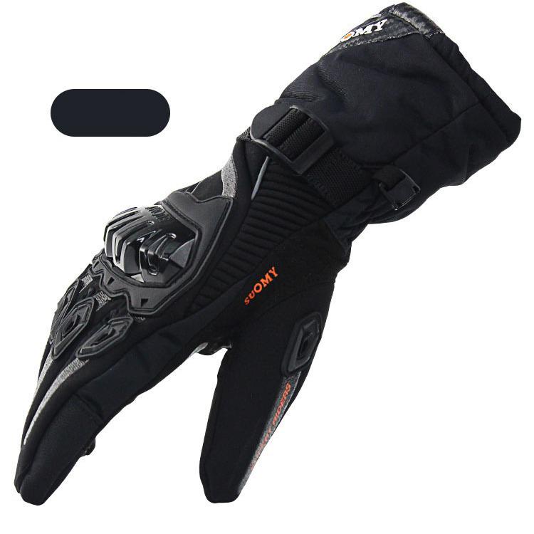 Men's Winter Windproof & Waterproof Touchscreen Motorcycle Racing Gloves - Anti-fall & Warm