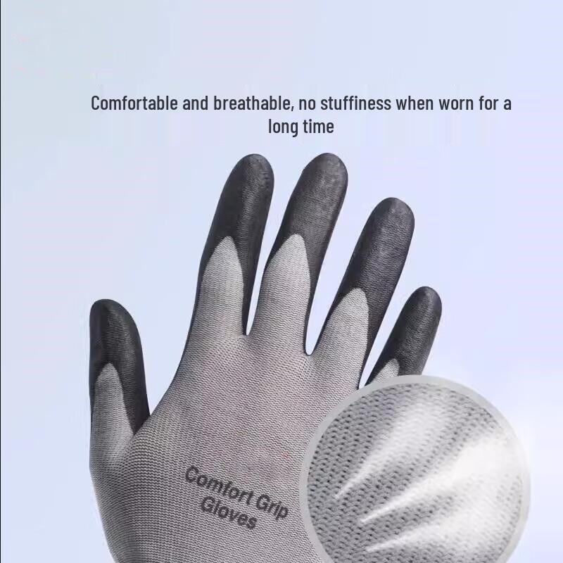 Nitrile Palm-Dipped Work Gloves