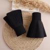 Ruffles Pleated Fake Sleeves Detachable Cuffs Fake Flared Sleeves Cute Hand Wrist Cuffs  Girl/Women