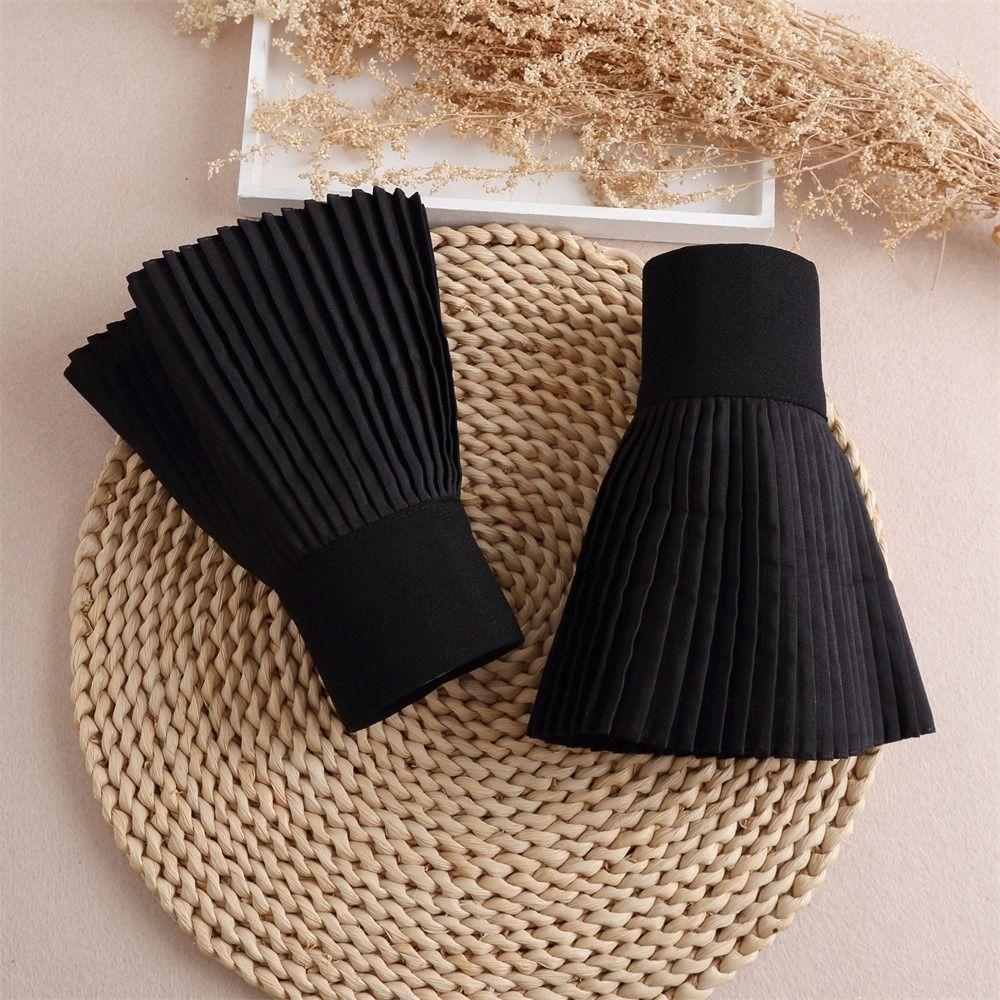 Ruffles Pleated Fake Sleeves Detachable Cuffs Fake Flared Sleeves Cute Hand Wrist Cuffs Girl/Women