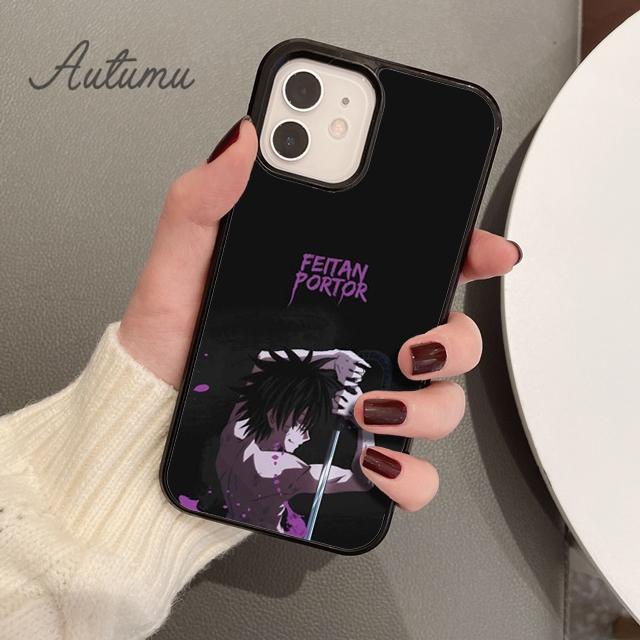Feitan Hunter x Hunter Phone Case for iPhone 11 12 13 14 Pro Max mini X XR XS SE 2020 5 6S 7 8 Plus Samsung Galaxy S21 S22 Cover