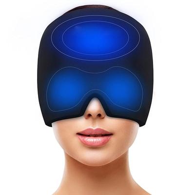 Heiße Kalte Therapie Kopfschmerzen Migräne Relief Kappe Tragbare Therapie Wrap Stress Druck Schmerzen ReliefIce Hut Augen Maske Kopf Massage