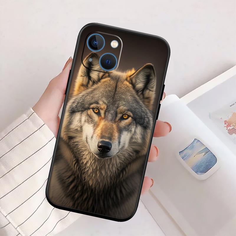 Animal Wolf Phone Case for Samsung Galaxy S20 S21 S22 Ultra FE + Plus A21S A22 A24 A25 A26 A30 A30S A31