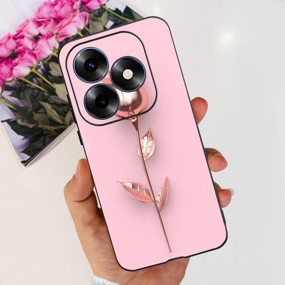 For Itel S23 Plus S681LN case itel S23 S665L Fashion Elegant Painted Soft Silicone TPU Phone Back Cover For Itel S23+ S23Plus