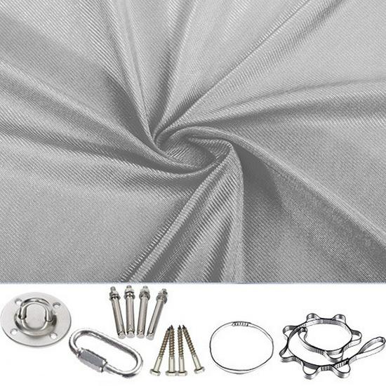 Elastic Sensory Swing: Indoor Hammock for Kids & Adults with Fixed Link Ring, Double Layer.