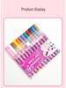 Nagelkunst Sneldrogende Waterdichte Acryl Stift Pen Set - 12 Kleuren