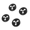4 STÜCKE Drohnenmotorkappen Aluminiumlegierung Schutz Drohnenmotor Staubabdeckungen für Air 3S für 3 Pro