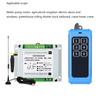 315Mhz/RF433Mhz Wireless Remote Control Switch DC 12V-24V Relay 6CH Receiver Controller and 6Button Transmitter