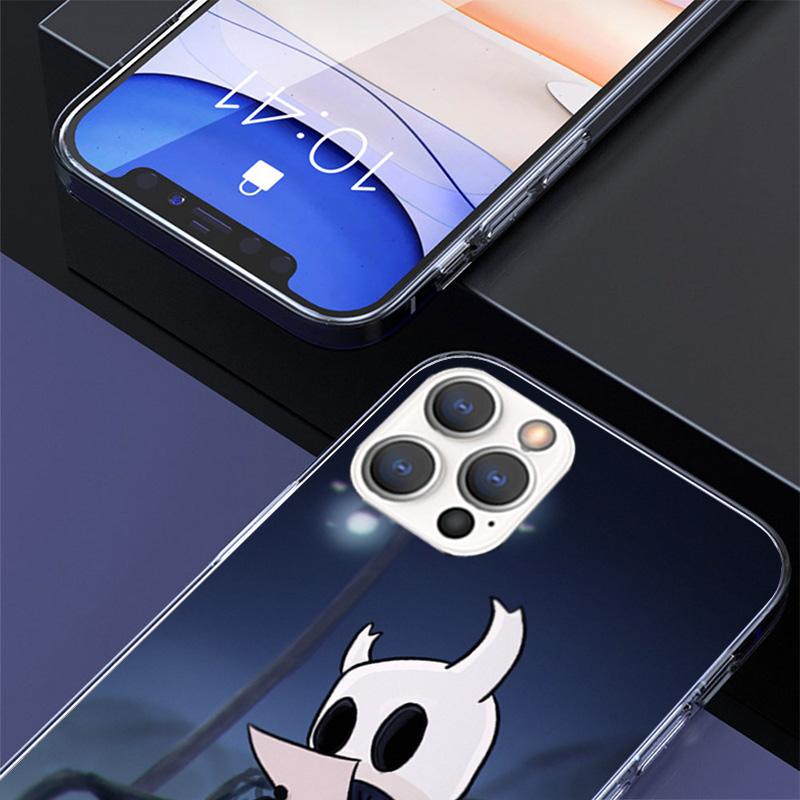 Hollow Knight Cartoon Phone Case For iPhone 17 Air 16 Pro Max 16E 15 + 14 Plus 11 12 13 Mini 7 8 SE Gift Print Cover Fundas 17 A