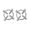 1 PC Tension Adjustable Round Nipple Ring Nickel-free Sex Foreplay Steel