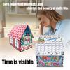2026 Calendar Diamond Painting Kit DIY Diamond Art Desk Calendar With12 Stickers for Living Room Bedroom Office Desk Gift Giving