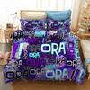 3D Print Anime JoJo Bizarre Adventure Jotaro Kujo Bedding Set Boys Girls Twin Queen Size Duvet Cover Pillowcase Bed Kids Adult