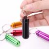 Neue Heiße Tragbare Mini Wasserdichte Aluminium Pillendosen Behälter Box Organizer Aufbewahrung Tabletten Medizin Vitamin Pillendosen Fischöle