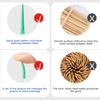 200Pcs Interdental Brushes Silicone Toothpicks Teeth Floss Oral Hygiene Teeth Cleaning Bristle Clean Between Teeth Toothbrush