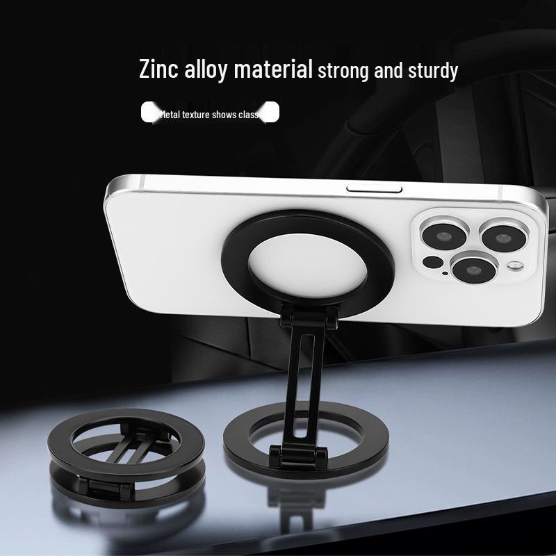 Foldable Double-Sided MagSafe Magnetic Phone Holder for Desktop
