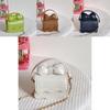 Adorable Mini Pu Shoulder Bag For Kids With Bow Design Perfect For Fashionable Girls