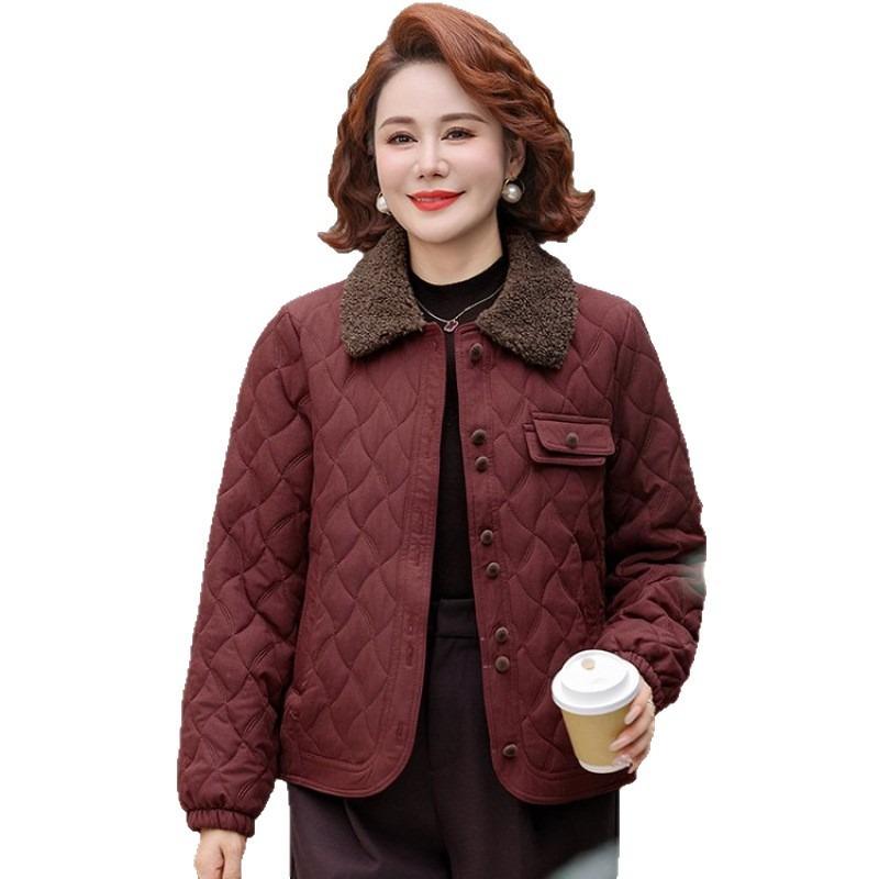 Autumn and winter new short cotton-padded jacket women's warm cotton-padded jacket women
