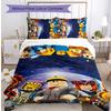 Roblox Game Printed 3PCS Bedding Set Soft Breathable Duvet Cover Pillowcases Set Washable Bedroom Decor Home Gift