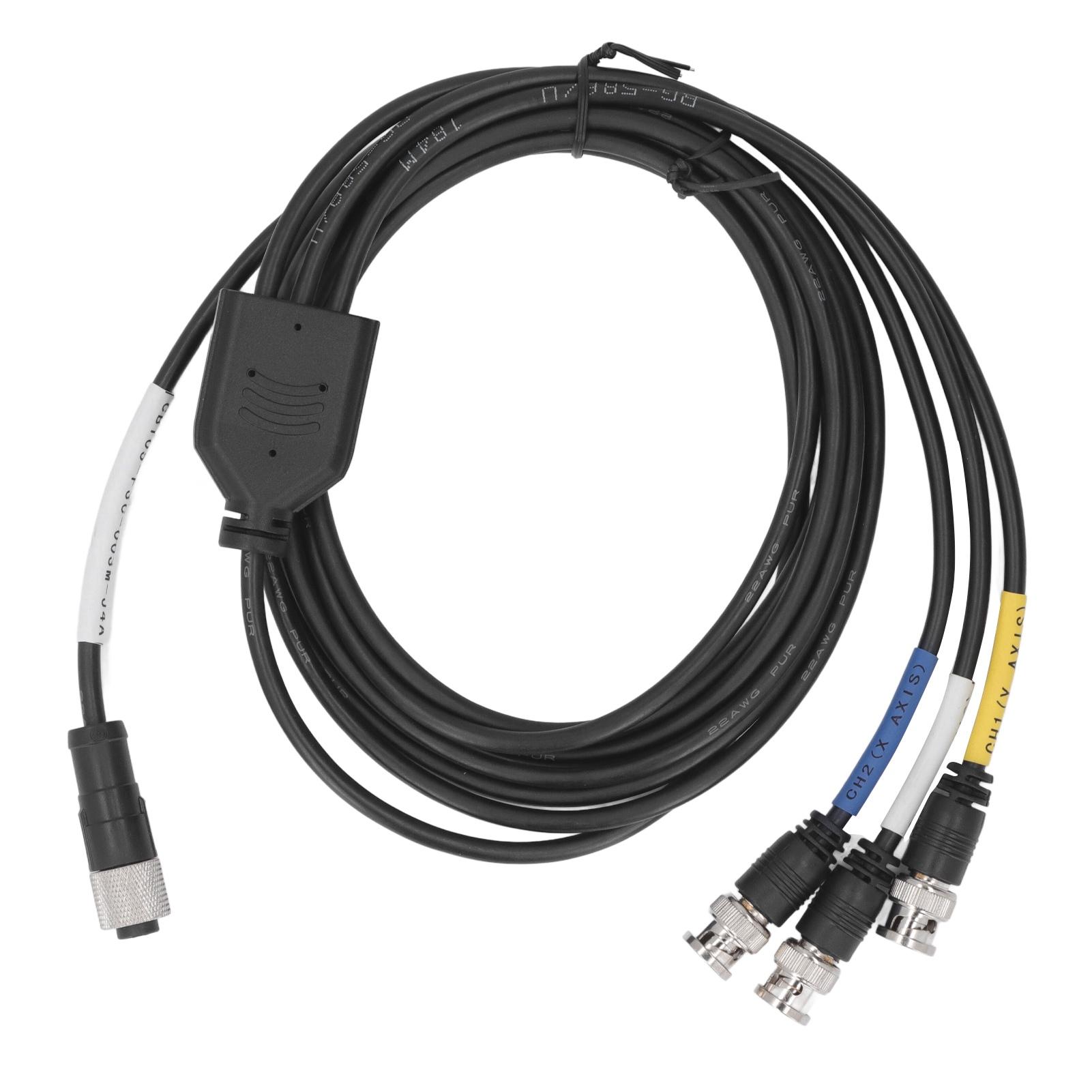 

Sensor Connector Aviation Cable Shielded 4 Pin Female to 3 Bayonet Nut Connector X Y Z Branching