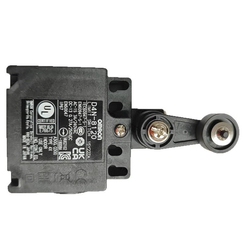 

Omron D4N-8A62 Safety Limit Switch, Single-Sided Cantilever Roller, Horizontal No