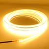 220V FCOB LED Strip with Uniform High Brightness, No Visible Beads, 10cm Cuttable, Self-Adhesive Backing