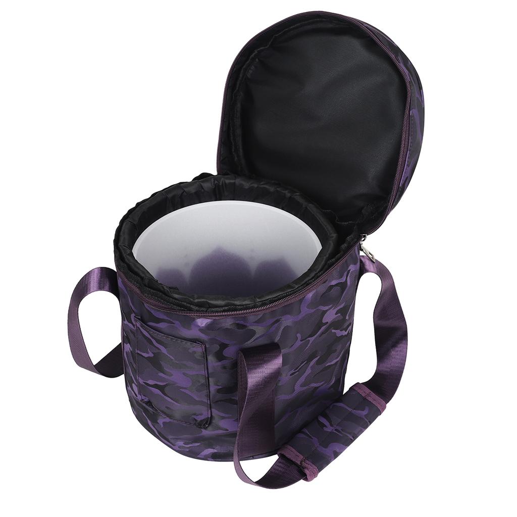 IRIN Crystal Bowl Case Purple Singing Bowl Handbag 8/10/12/14 Inch Crystal Bowls Bag Percussion Instrument Parts & Accessories