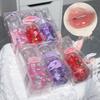 Guoguo Fruit-Flavored Hydrating Lip Oil Balm - Glossy Plump Lips Base & Top Layer