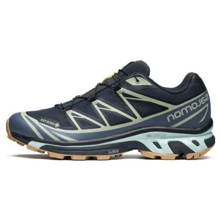 Salomon XT-6 Comfortable Durable Breathable Low-Top Running Shoes Unisex Running Shoes Dark-Gray 472918
