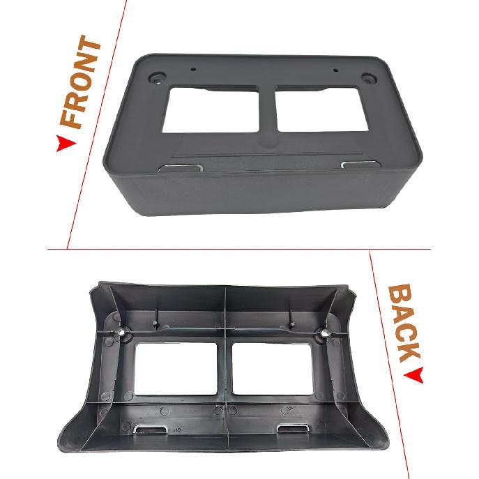 Front License Plate Frame For Toyota Tacoma 2016 2017 2018      Front Bumper License Plate Holder Mounting Bracket Cover Replace # 7510104010