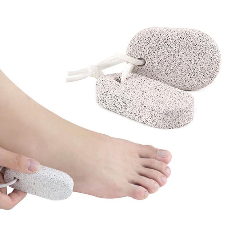 Foot Stone Brush Natural Pumice Stone Foot File Scruber Hard Skin Pedicure Brush