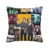Jonas Brothers Tour Square Pillow Covers Sofa Pop Music Cushion Cover Cool Decorative Pillowcase 45*45