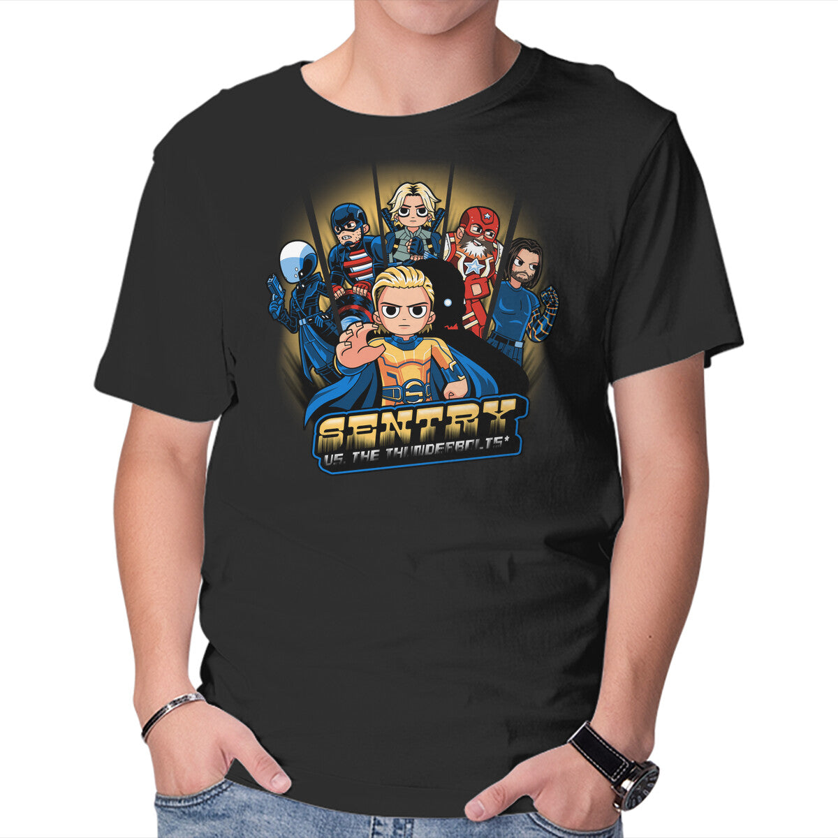 Unisex Crew Neck T-Shirt Bob Pilgrim Graphic Short Sleeve Casual Tee XXL