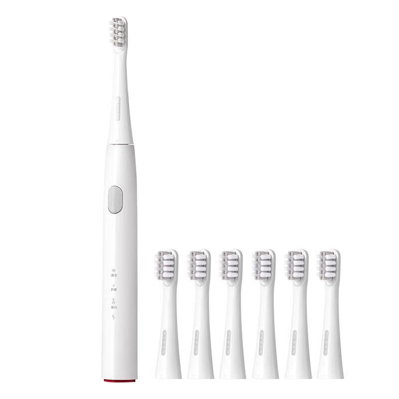 Be Doctor C6X Sonic Electric Toothbrush with 6 Brush Heads