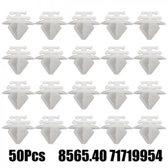 Perfect Fitment Car Exterior Door Trim Clips for C2 C3 206 207 Set of 50