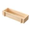 Vintage Style Wooden Planter Pot For Succulent Plant Breathable Design Lightweight Indoor Outdoor Home Garden Decoration