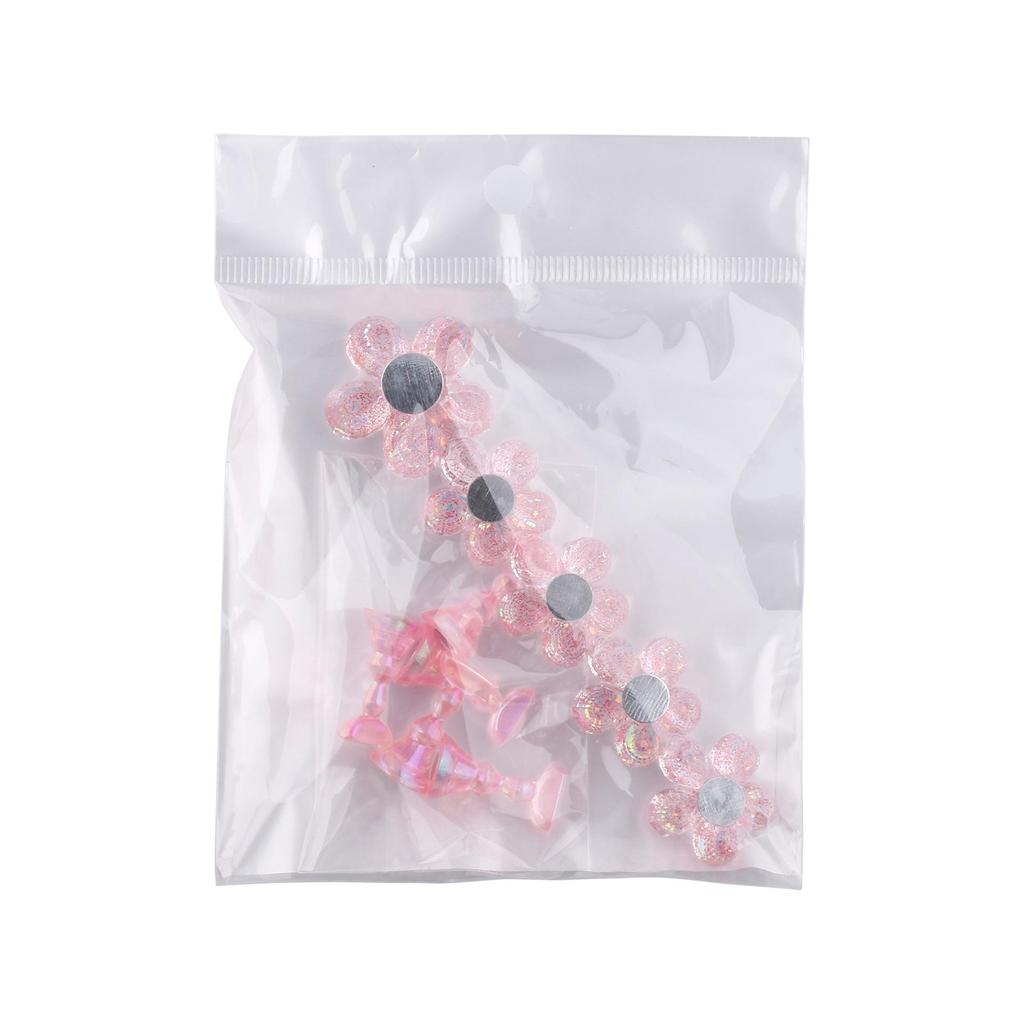 Nail Art Acrylic Display Stand - Iridescent Gradient Flower Chess Piece Holder