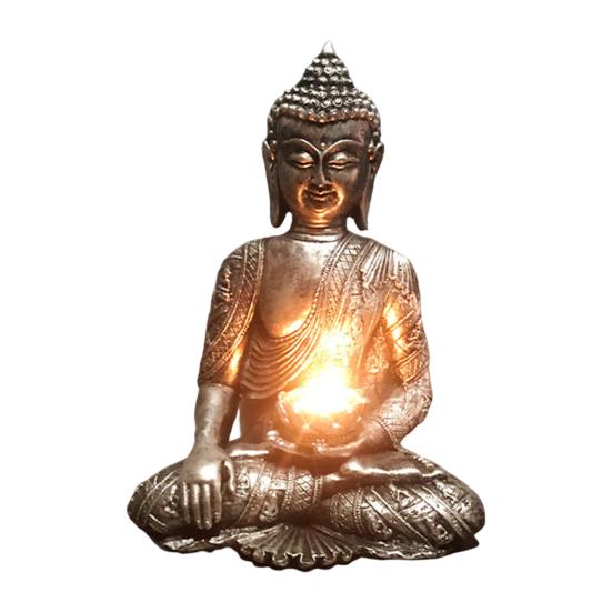 Great Buddha Sculpture Handmade Clear Carved Ornament