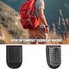Belt Flashlight Holder D Shape Open Design Nylon Flashlight Holder Elastic Band Flashlight Pouch Portable Lightweight Torch Carr