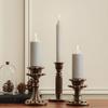 DIY Drip Mold European Retro Candle Holder Base Silicone Mold Aroma Candle Candlestick Silicone Mold Festival Home Decoration