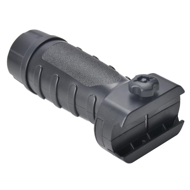 Y-12 plástico redondo punho preto frontal peças de brinquedo diy