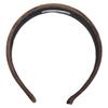 Alexandre de Paris 0002026839-001-1-08 Velours Stirnband Haaraccessoire Dunkelbraun Gebraucht