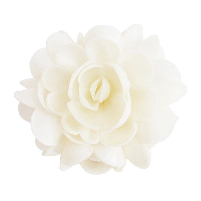 White Azyme Flower XXL 10 Cm