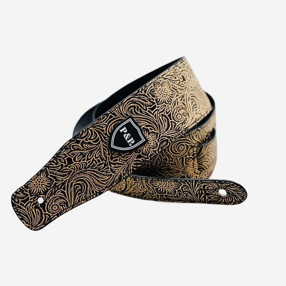 

Snake Skin Soft Belt Leather Guitar Strap Electric Guitar Strap Embossed Acoustic Guitar Strap коричневый