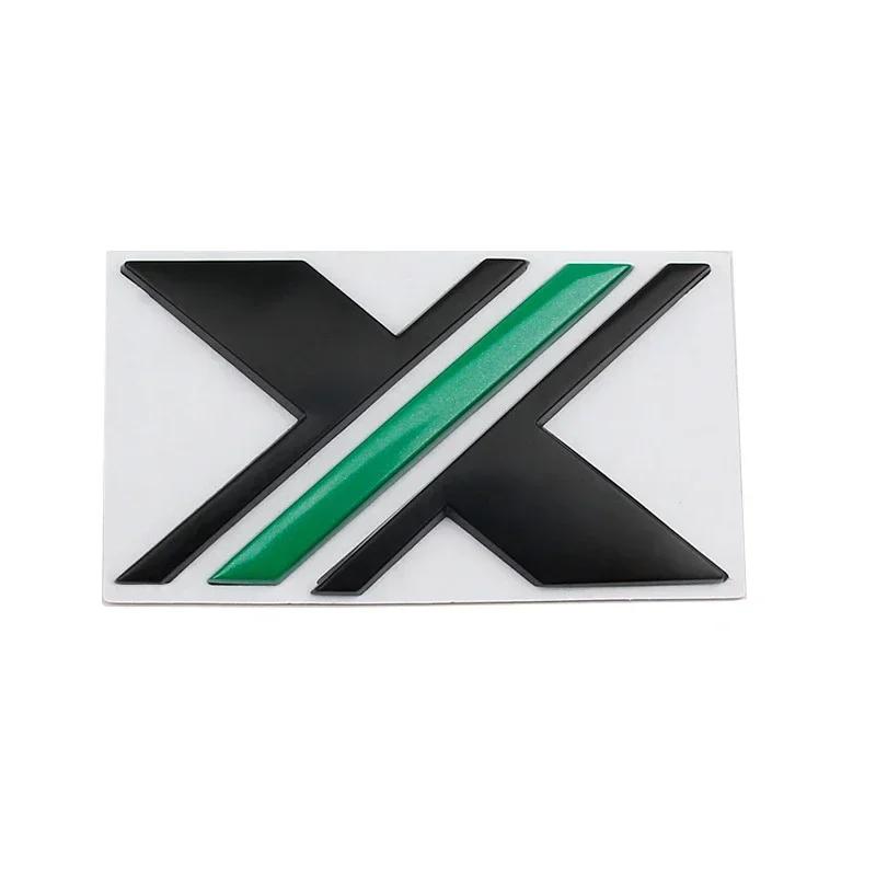 Alloy Car Rear Trunk Emblem Sticker Logo  Letter Badge Auto Accessories
