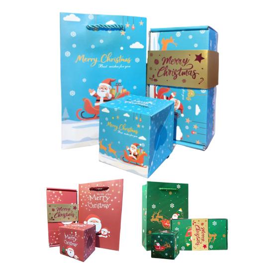 Eksplosjon Julegaveeske for Penger God Jul Brettbar Sprettende Gaveeske Pop-up Pengeboks for Festartikler
