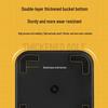 Brangdy Portable Carbon Pattern Fishing Water Bucket