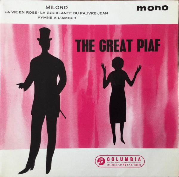 

7inch Record EDITH PIAF - The Great Piaf SEG8220 Columbia UK Pop Used