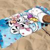 Cartoon D-Diddl Rat Towel Beach Towel Oversized Quick Dry Towel Absorbent Soft Swim Beach Towels for Men Women